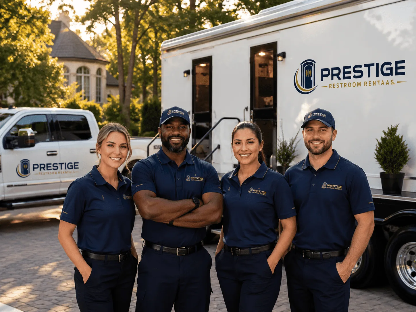 Trusted Luxury Portable Restrooms company in Selfridge, ND